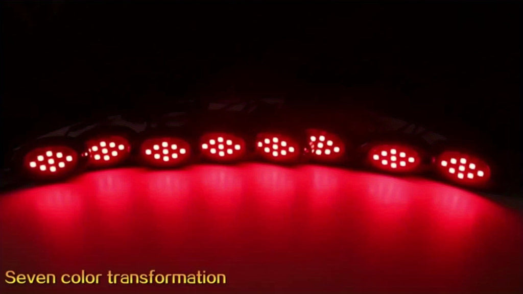 RGB LED Rock Lights Kit for Trucks & Off-Road – App & Remote Control, Music Mode, Underglow Neon Lights for SUV, ATV, UTV — i