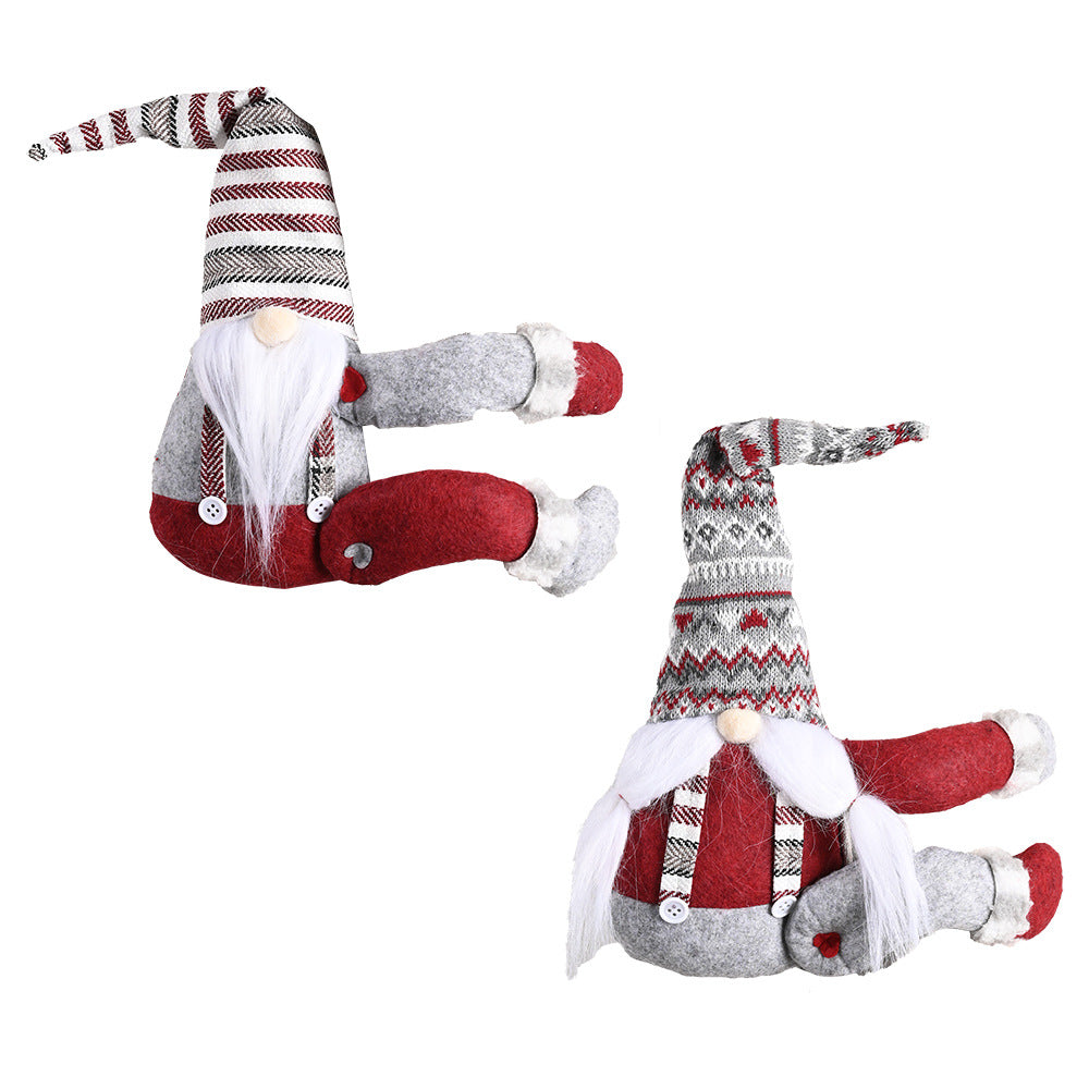 Festive Santa or Snowman Christmas Curtain Buckle Tieback
