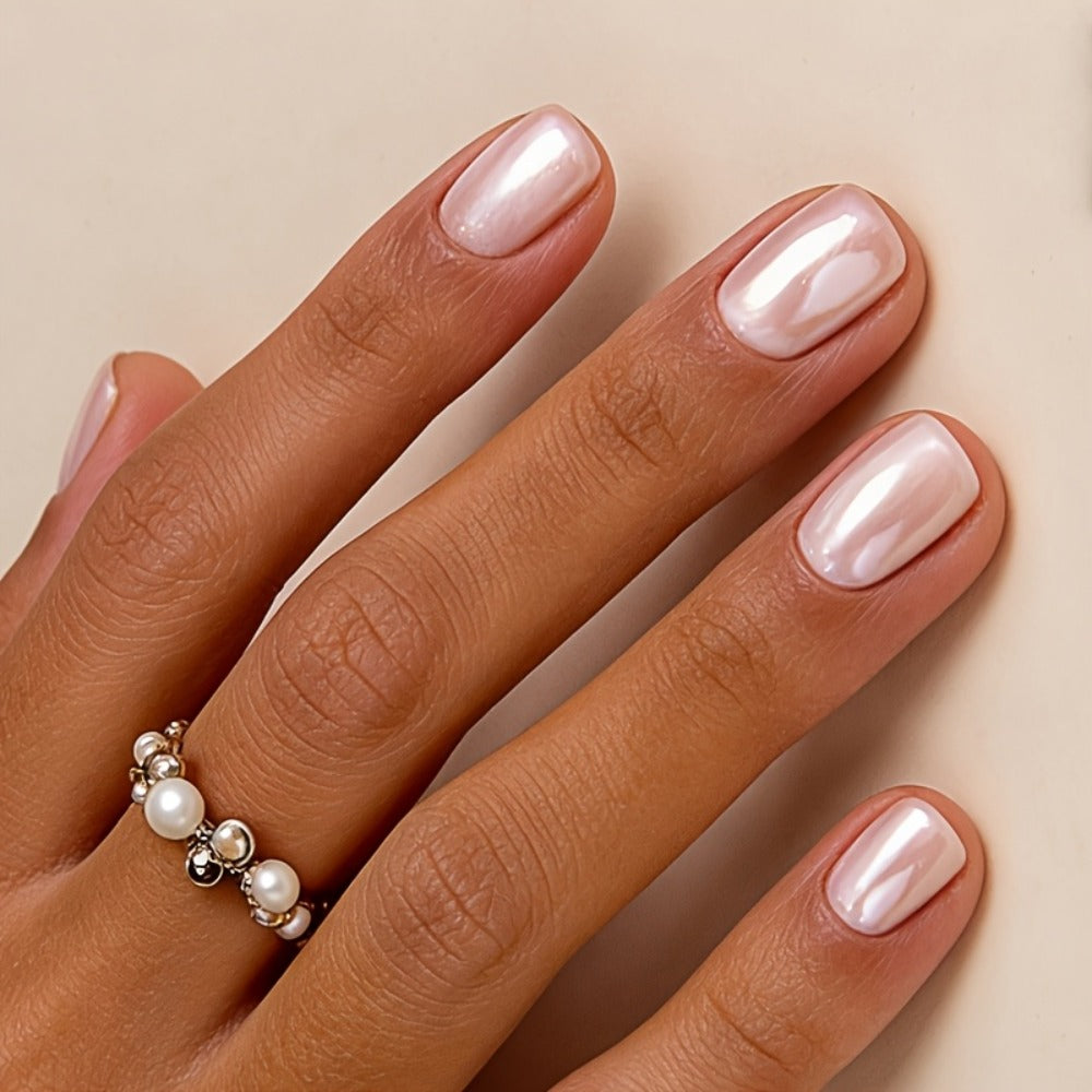 Nail Strengthening Oil with Pearl Effect Quick Dry No UV Lamp Needed – Mother of Pearl Nail Hardener — image 3