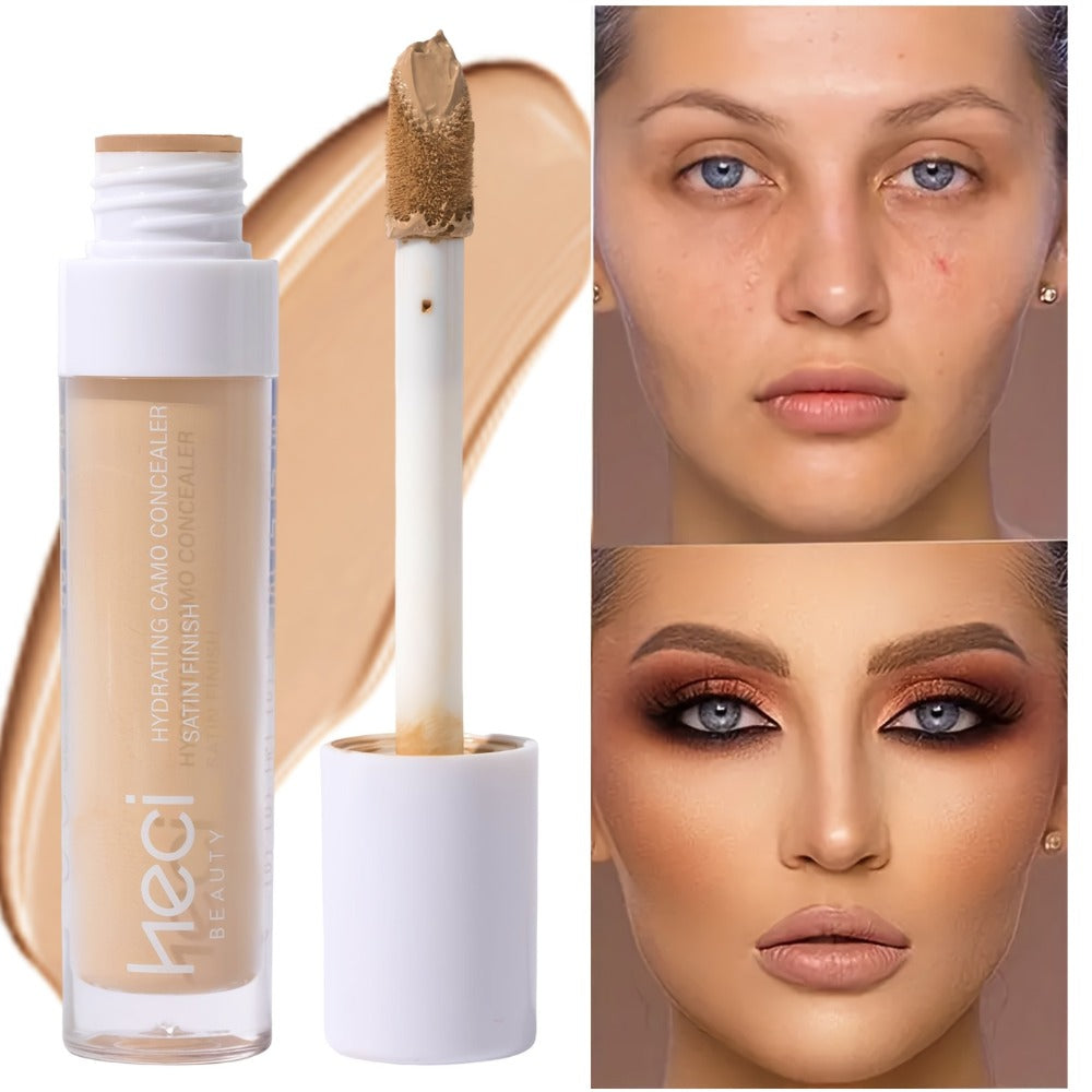 Liquid Concealer and Contour Stick Set 2 Pcs Buildable Coverage Pore Minimizing, for Makeup, Travel and Everyday Vanity Use —