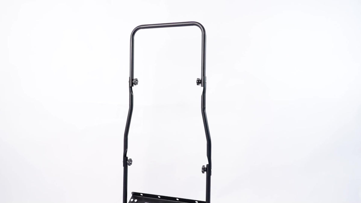 Rolling Lawn Aerator Push Spike 16.5" with 5-Star Steel Tines, Weight Tray & Steel Handle for Deep Soil Aeration — image 2