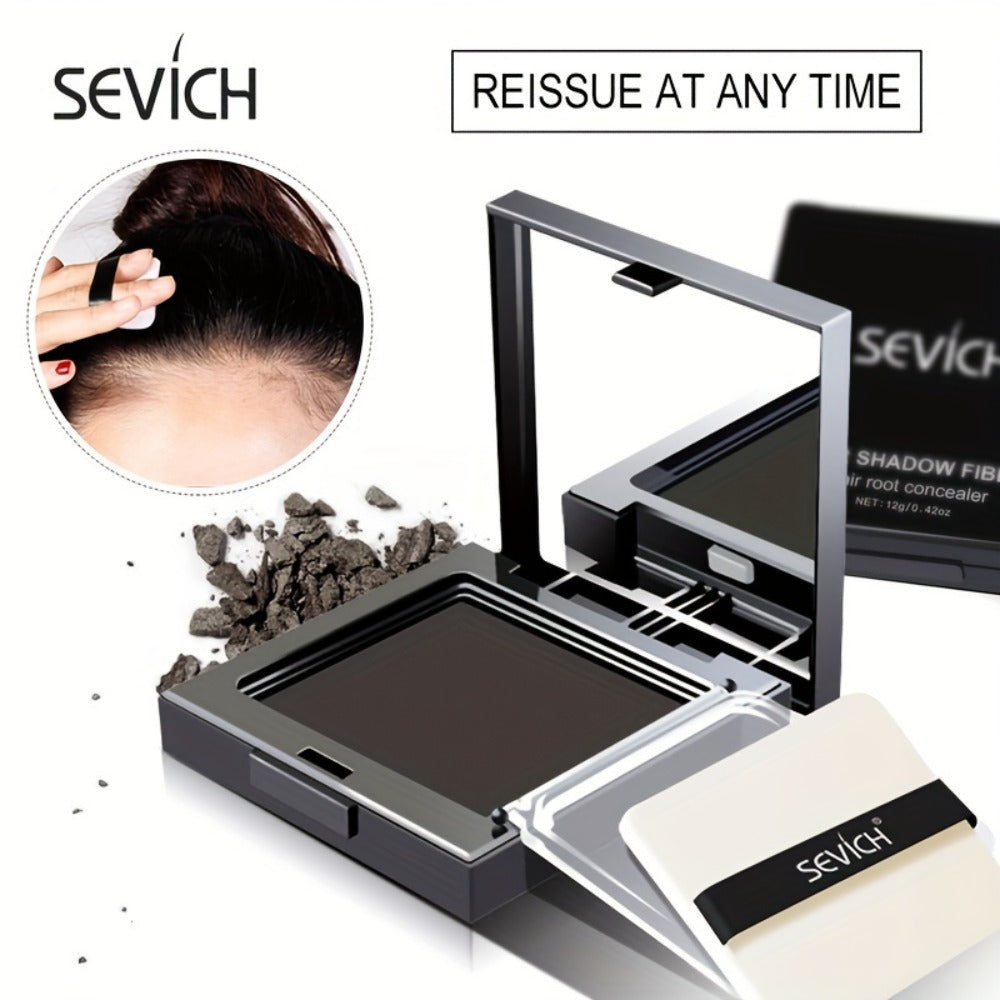SEVICH Hairline Powder 12g Bald Spot & Root Concealer, 24H Stain-Proof Plant Squalane Formula — image 2