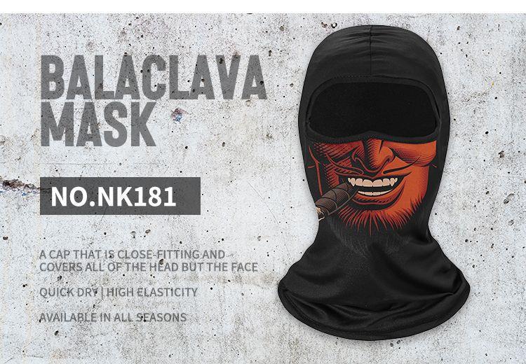 Cycling Full Face Breathable And Windproof Scarf Mask