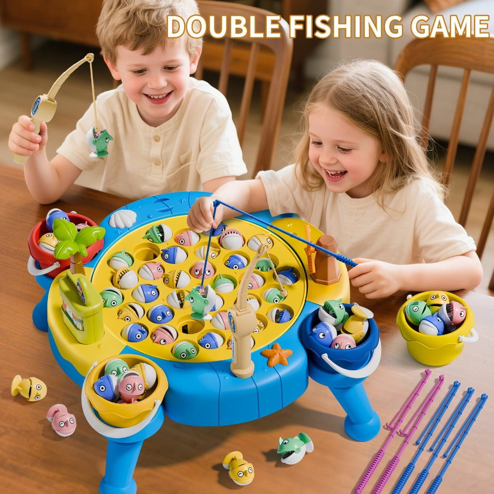 Magnetic Fishing Game for Kids 66 Pieces, Ocean Fishing Toy Set with Rods for Toddlers Ages 3 4 5 6 — image 13
