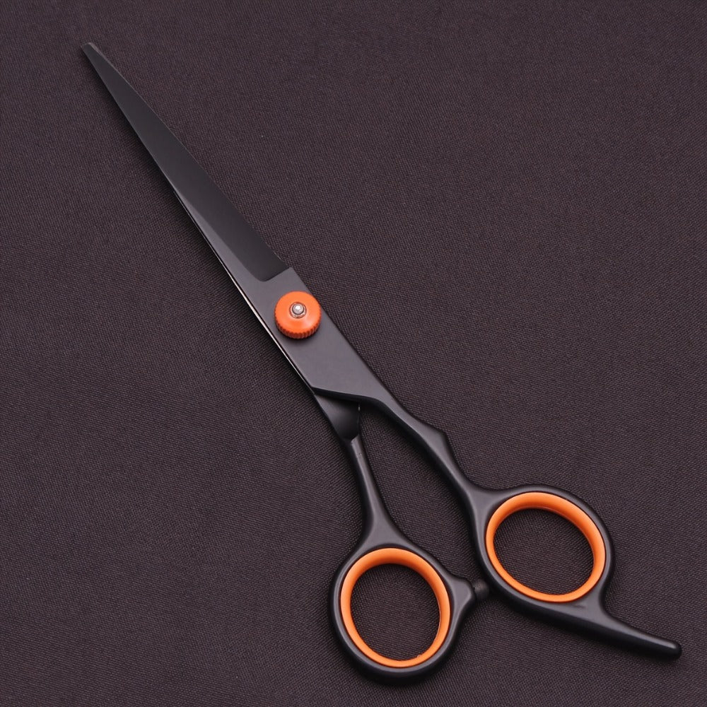 Hair Scissors Set 3 Pieces Japanese Steel – 6 Inch Thinning Shears, Razor Comb & Detangling Comb, Ambidextrous Texturizing Ki
