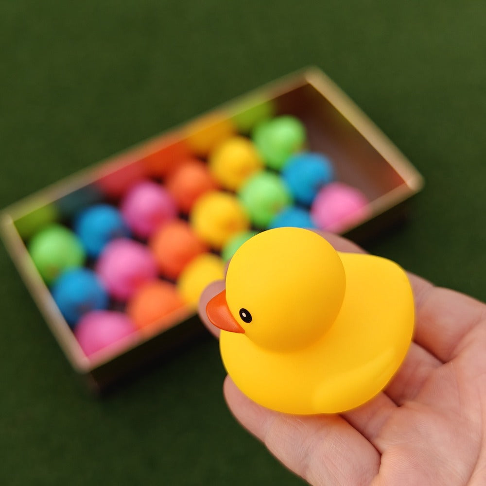 72-Piece Assorted Mini Rubber Duck Set in Mixed Colors for Supervised Bath, Pool and Party Play — image 8