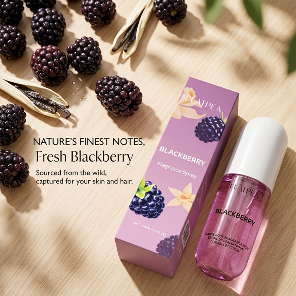 Eau de Toilette Vanilla Blackberry 50ml Body and Hair Fragrance Spray in Single or Two-Pack Options — image 6