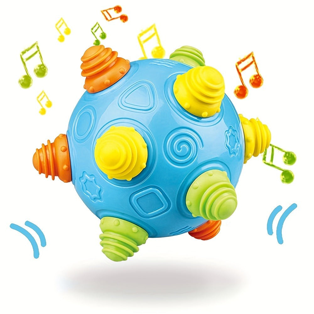 Bouncing Music Dancing Ball Baby Toy, Interactive Electric Rolling Sensory Ball with Lights, Sounds & Melodies — image 1