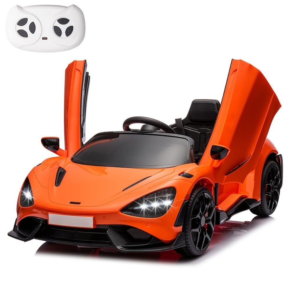 12V Kids Ride On Car Electric Vehicle with Hydraulic Doors Remote Control with the Listed Color, Size or Set Options for Ever