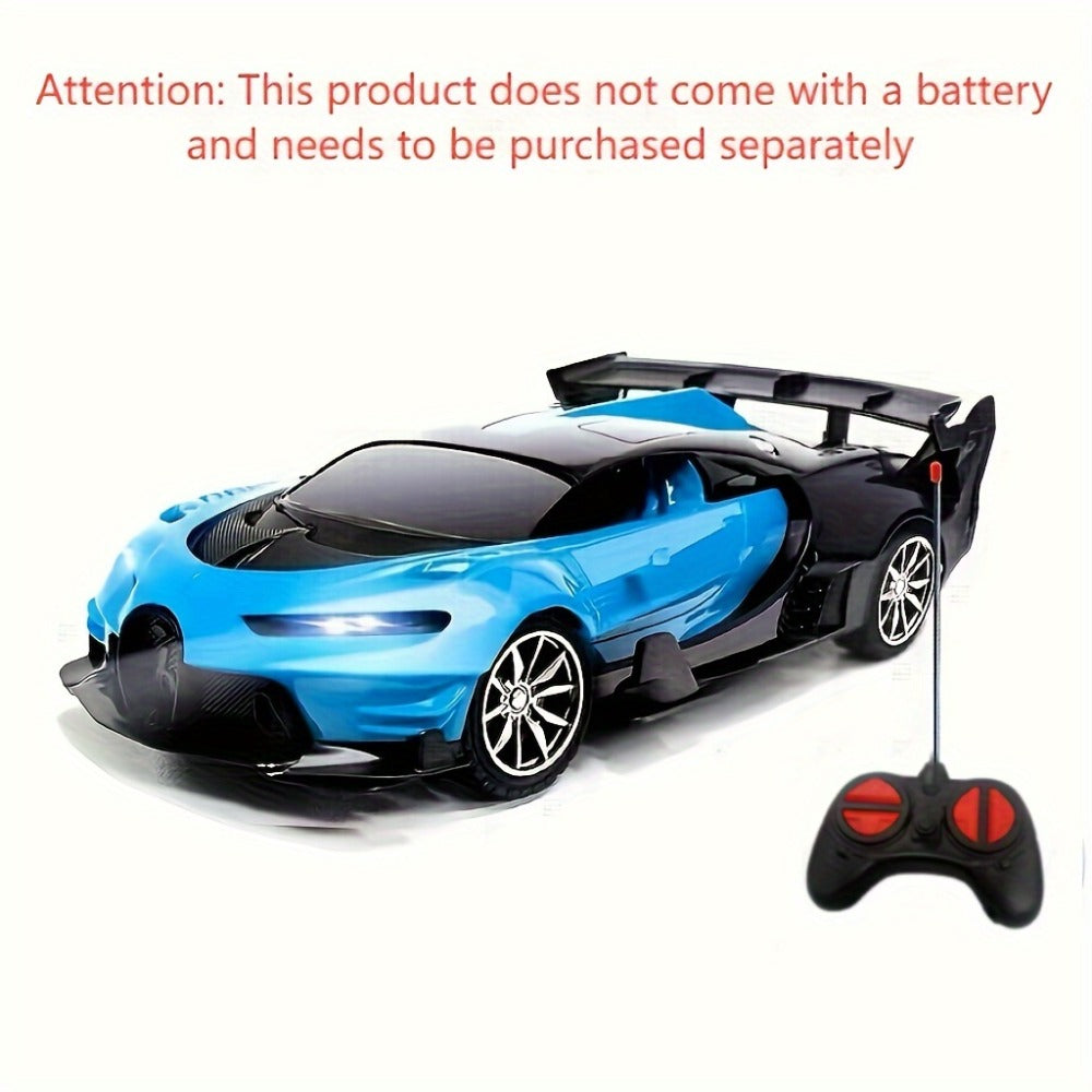 High-Speed Drift RC Car 1:24 Scale with LED Lights 4-Channel Simulation Model Remote Control Car for Kids Boys Girls — image 