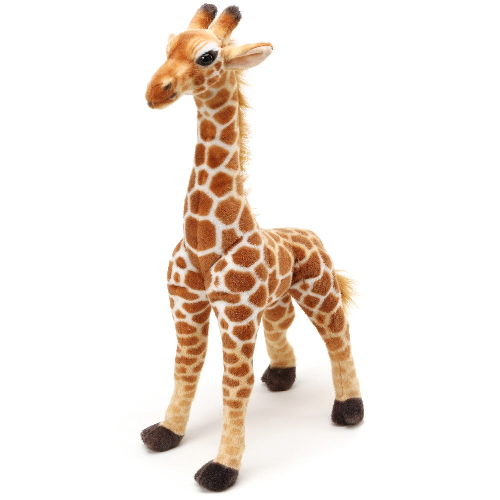Stuffed Animal Jocelyn Baby Giraffe 22-Inch Poseable Safari Plush with Story Card and Spotted Coat — image 1