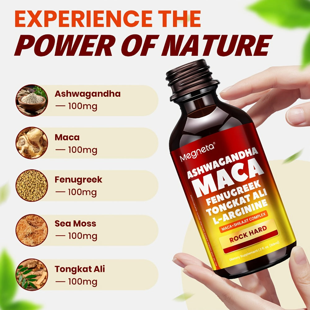 Maca Root & L-Arginine Men's Performance Supplement with Shilajit - Double-Acting Formula for Stamina — image 5