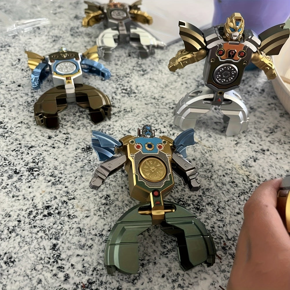 Deformation Robot Fingertip Gyro Fidget Spinner, Creative Finger Gyroscope Toy for Kids & Adults — image 17