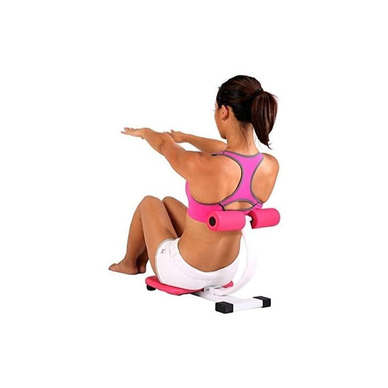 Fitness Equipment FabFit Ab Crunch Trainer with Dual Roller Frame Yoga Mat and Three Color Options — image 4
