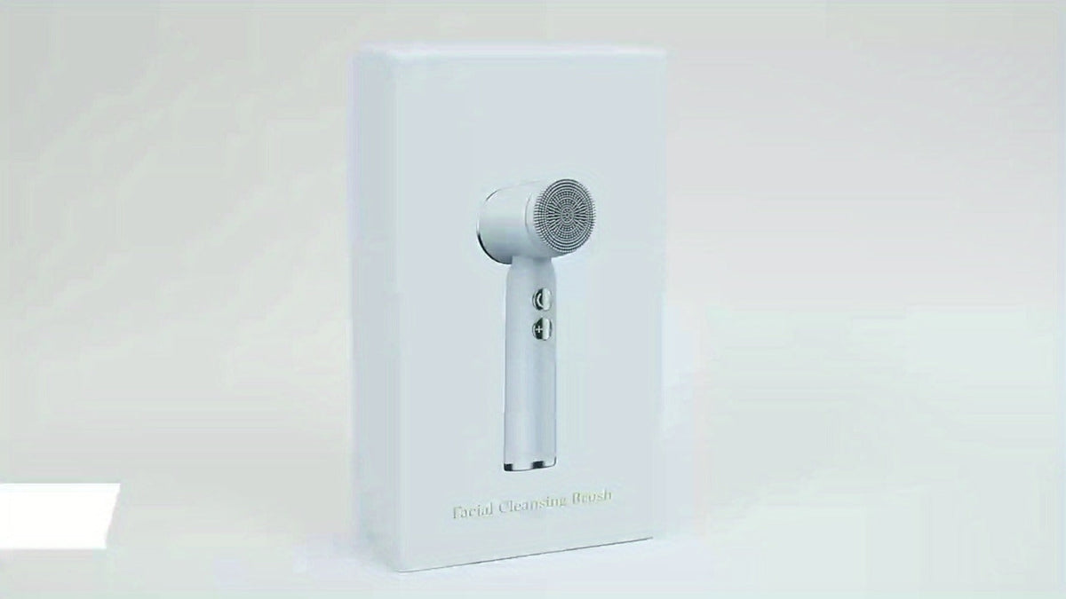 EMS Microcurrent Face Massager Device V-Face Lifting Double Chin Reducer Neck Rejuvenation 6-in-1 Brush Heads for Home or Sal