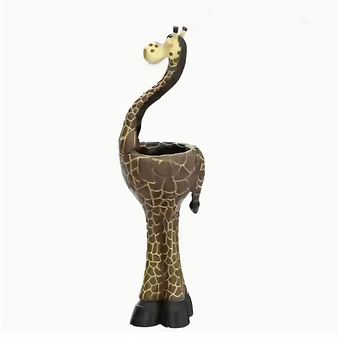 Giraffe Flower Pot Planter - Animal Succulent Pot Indoor Outdoor Garden Decor — image 4