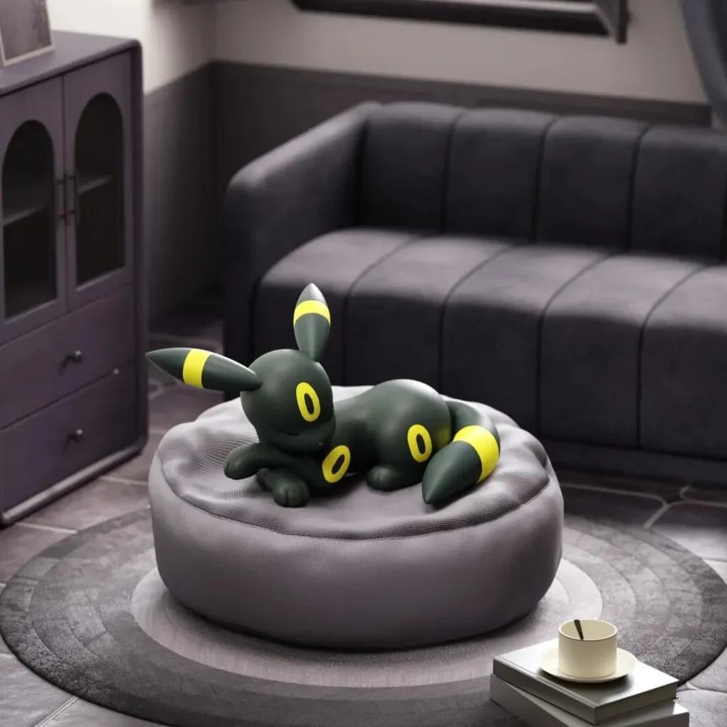 Eevee Eeveelutions Sleeping Pose Blind Box PVC Figure – All 9 Characters Vaporeon Jolteon Flareon Espeon Umbreon Leafeon Glac