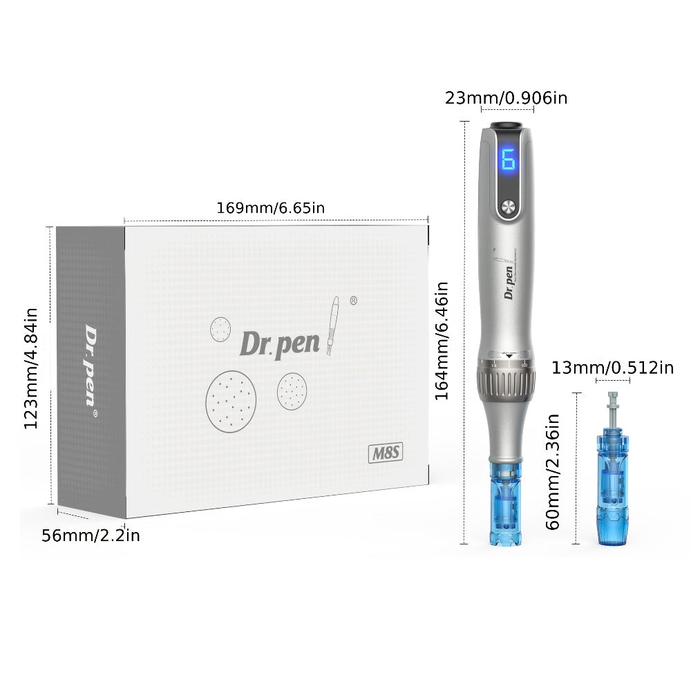 Dr. Pen M8S Wireless Microneedling Kit for Bath Time, Home Spa and Personal Care, with the Listed Configuration — image 5