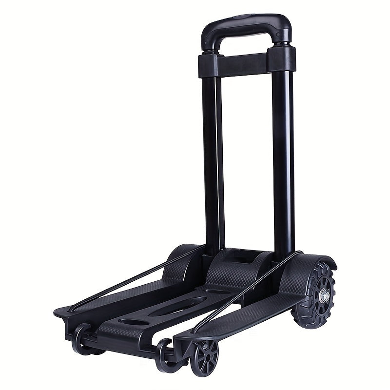 Compact Folding Aluminum Hand Truck with Telescoping Handle and Two- or Four-Wheel Configuration Options — image 7