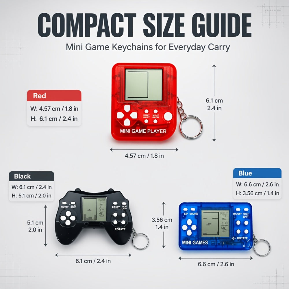Party Favors Mini Gaming-Controller Keychains in 6-, 12- or 24-Piece Random-Color Packs for Celebrations — image 2