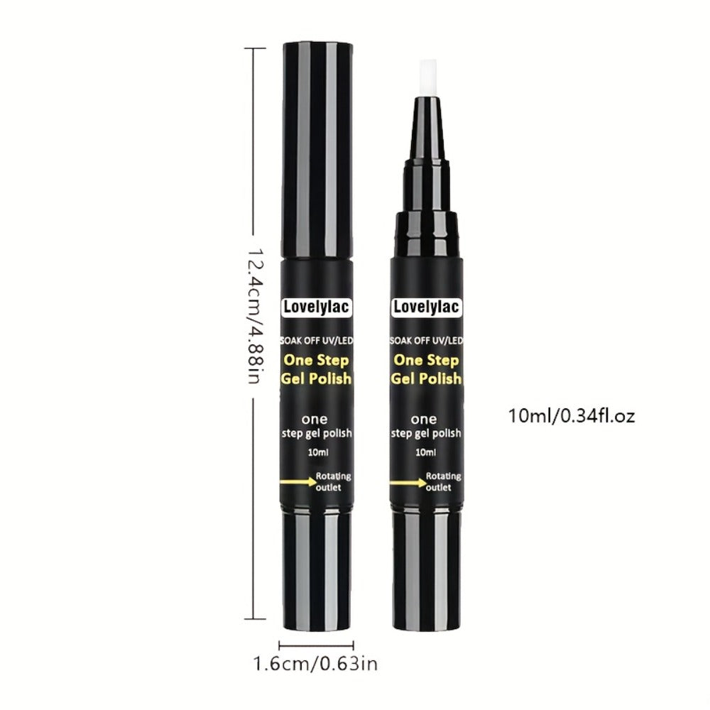 Magnetic Cat Eye Gel Nail Polish Pen 3-in-1 All-in-One Base Coat Color Top Coat – Ultra-Bright High-Saturation Polygel — imag