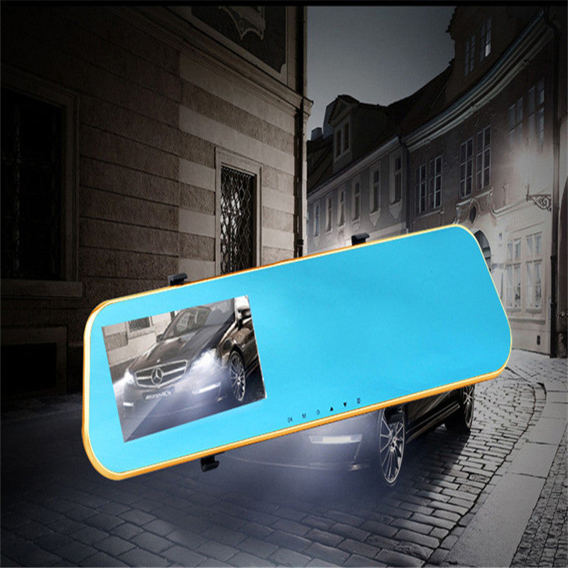 Rearview mirror driving recorder
