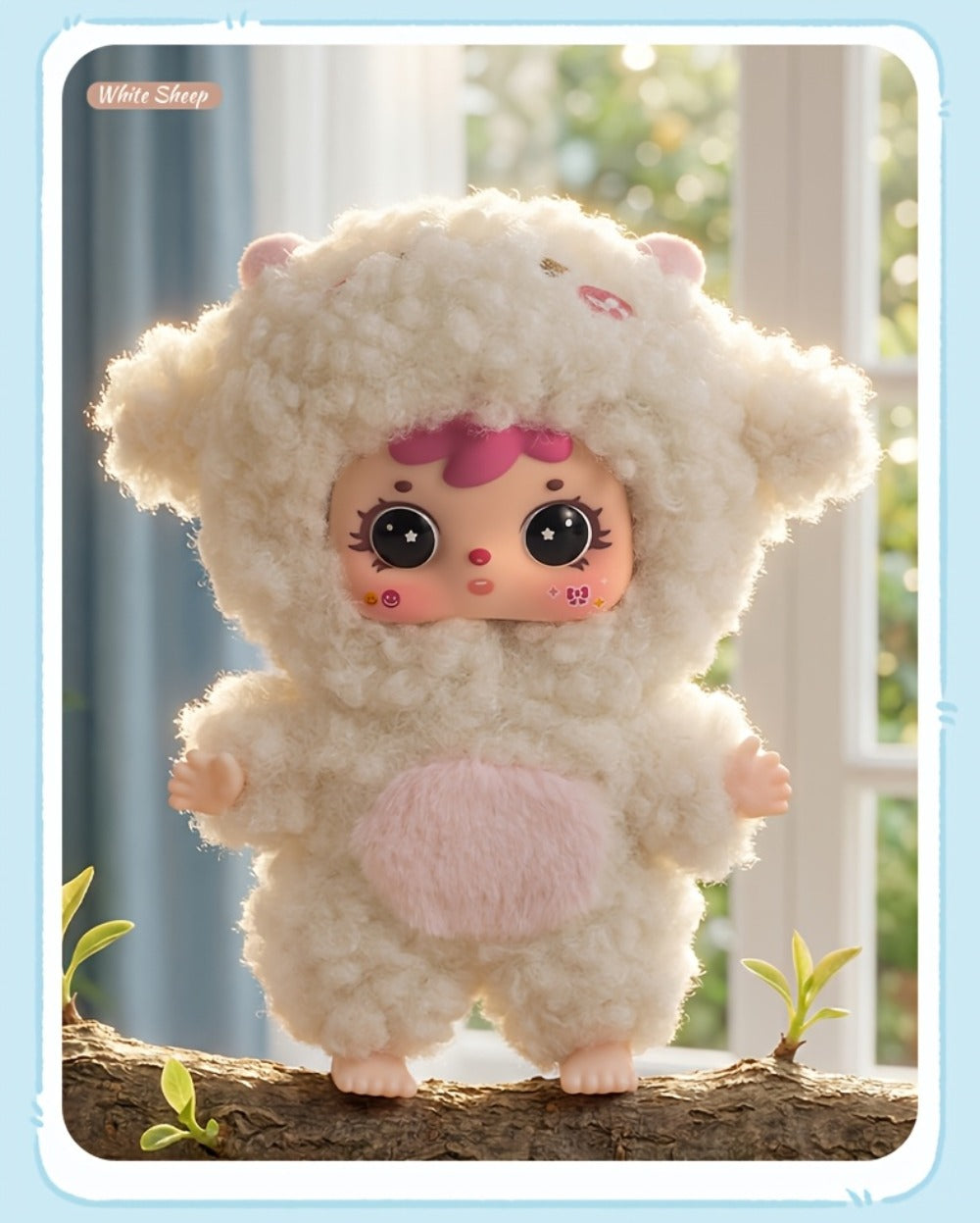 Kawaii Plush Keychain Charm, Cute Pet Healing Doll Rabbit Bear Stuffed Animal Bag Pendant, Random Style — image 19