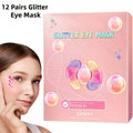 Glitter Under-Eye Patch Set with Pink, Purple and Gold Crescent Pads in a 12-Pair Checkout Pack — image 10