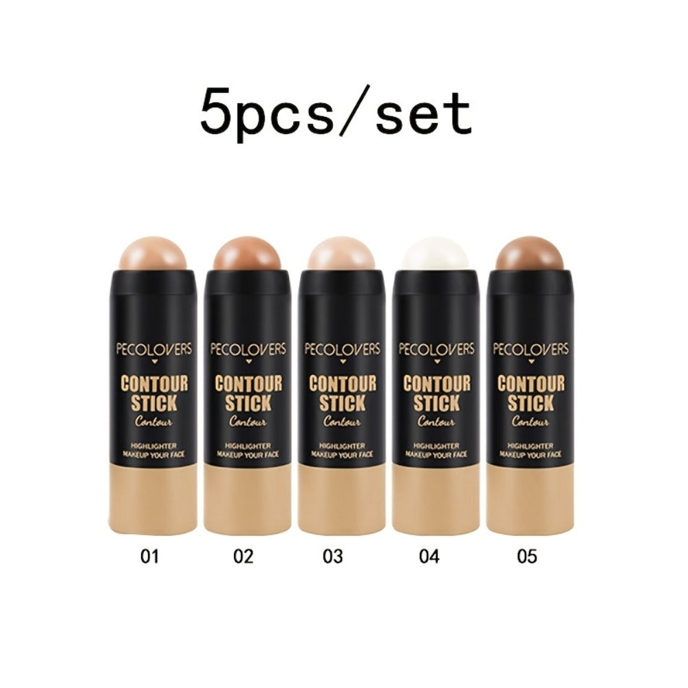 Concealer Cream Set 5 Shades Full Coverage for Dark Circles Pores Blemishes – Buildable Silky Smooth Formula — image 3