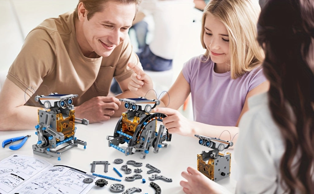 12-in-1 Solar Robot Kit for Kids Ages 8-13, Build Your Own Solar Powered Robot, STEM Engineering Building Toy — image 19