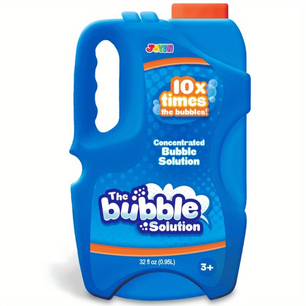 32oz Bubble Solution Refill Concentrate, Makes 2.5 Gallons, Compatible with Bubble Machines, Wands & Blowers — image 1
