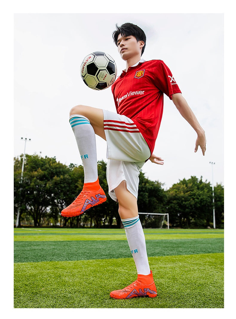 High-top Soccer Spike Special Shoes
