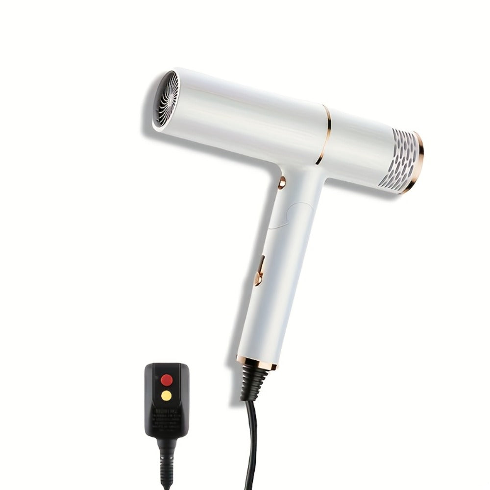 Foldable Hair Dryer with Storage Stand, Concentrator-Style Nozzle, Hot and Cold Air Labels and Four Colors — image 4