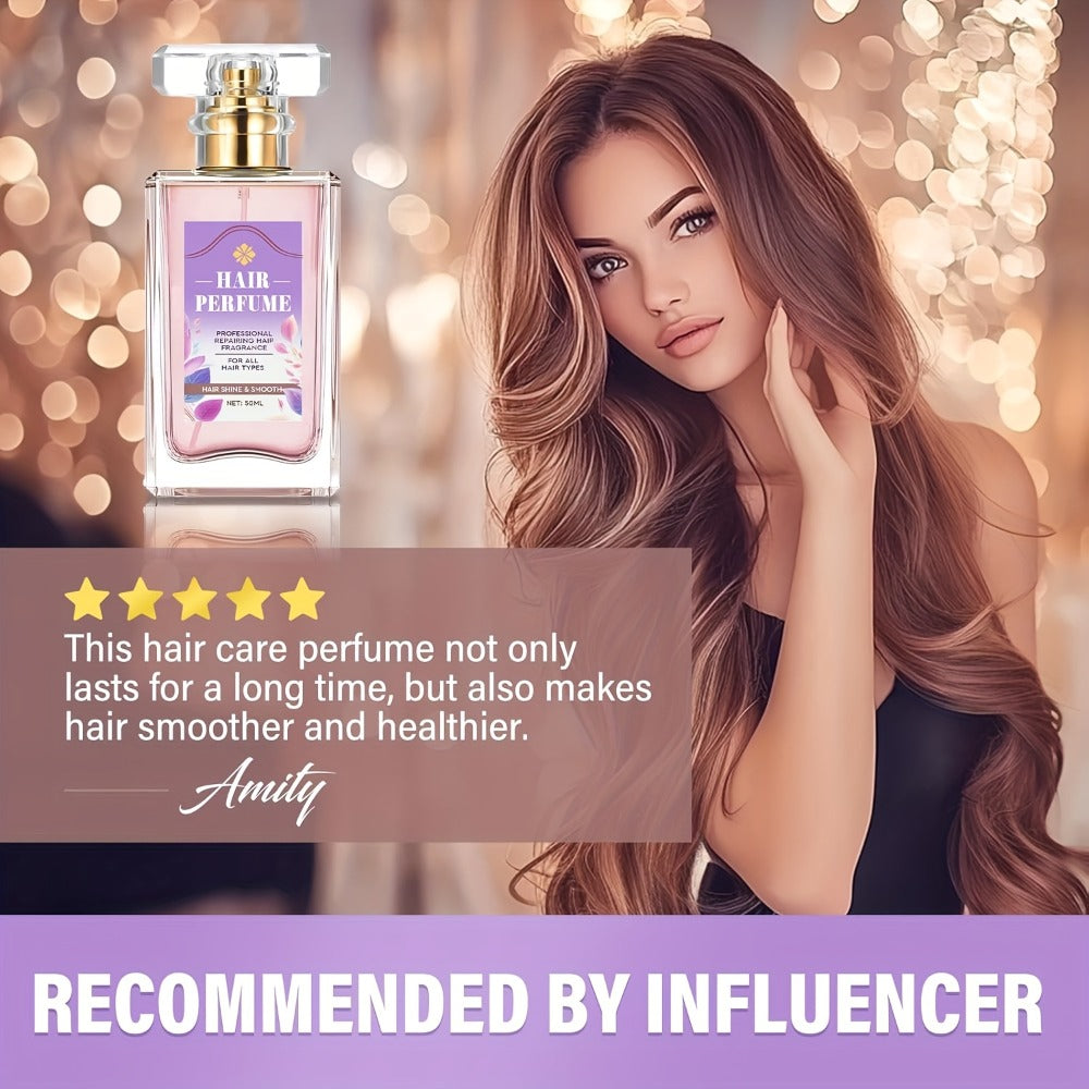 Alcohol-Free Hair Perfume Spray for Women with Squalane & Pheromone Floral Scent, Nourishing Hair Shine Oil Mist — image 7