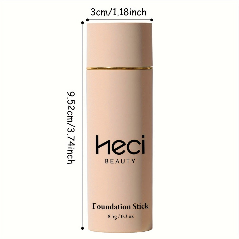 CC Cream Foundation Stick 2-Pack – Full Coverage Concealer, Waterproof Long-Lasting Natural Matte Finish, Lightweight Moistur