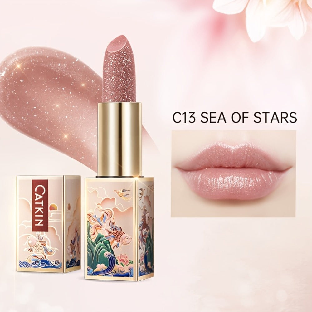 Lip Balm CATKIN Tinted Stick with Five Named Shade Options, Glossy Finish and Floral Packaging — image 10