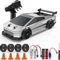 Remote Control Car, DeLorean-Style 1:24 4WD Drift Model with LED Lights, Racing Tires and Two Color Options — image 12