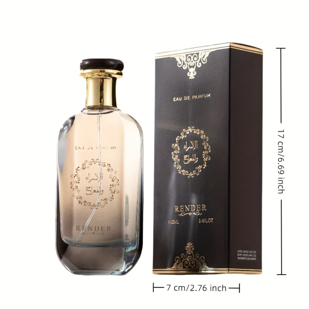 Arabian Perfume Vanilla Scent for Women and Men Oriental Fragrance - Elegant Portable Spray for Bath Time, Home Spa and Perso