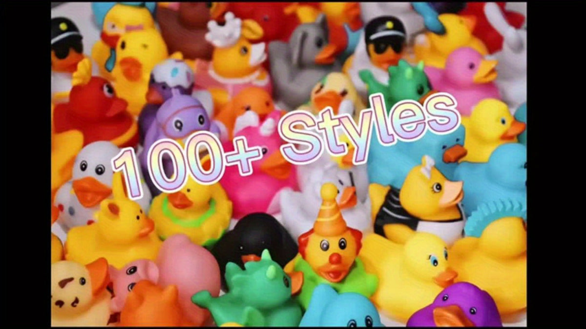 Mini Rubber Ducks Bulk Set, 2" Floating Bath Toy Variety for Kids, Cute Assorted Ducks for Bath Time — image 12