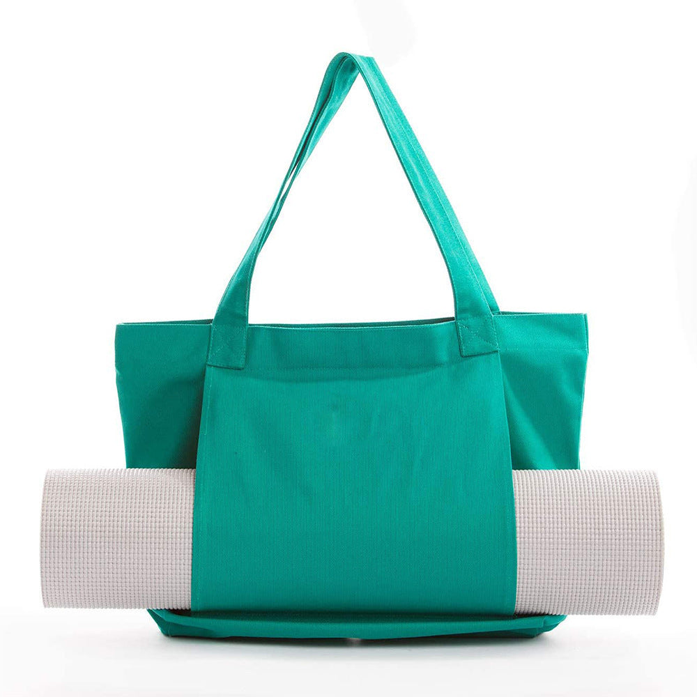Womens Yoga Canvas Organizer Large Capacity  Can Be Carried On The Shoulder Or Held In Hand