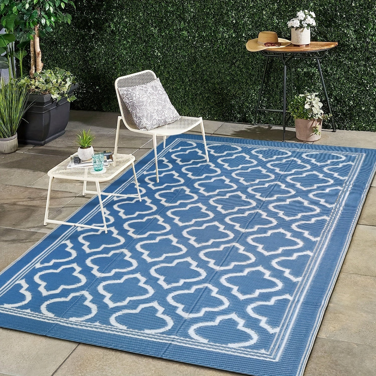 Outdoor Mat | Reversible Foldable Polypropylene RV Camping Patio Picnic — image 7