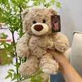 Plush Toy Oversized-Style Teddy Bear in Beige or Brown with Classic Seated Bear Details and Gifting — image 1