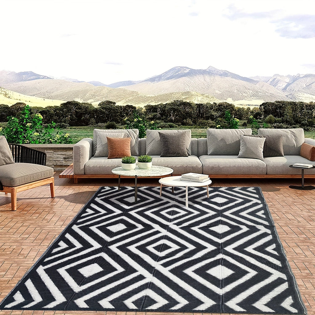 Outdoor Mat | Reversible Foldable Polypropylene RV Camping Patio Large — image 1