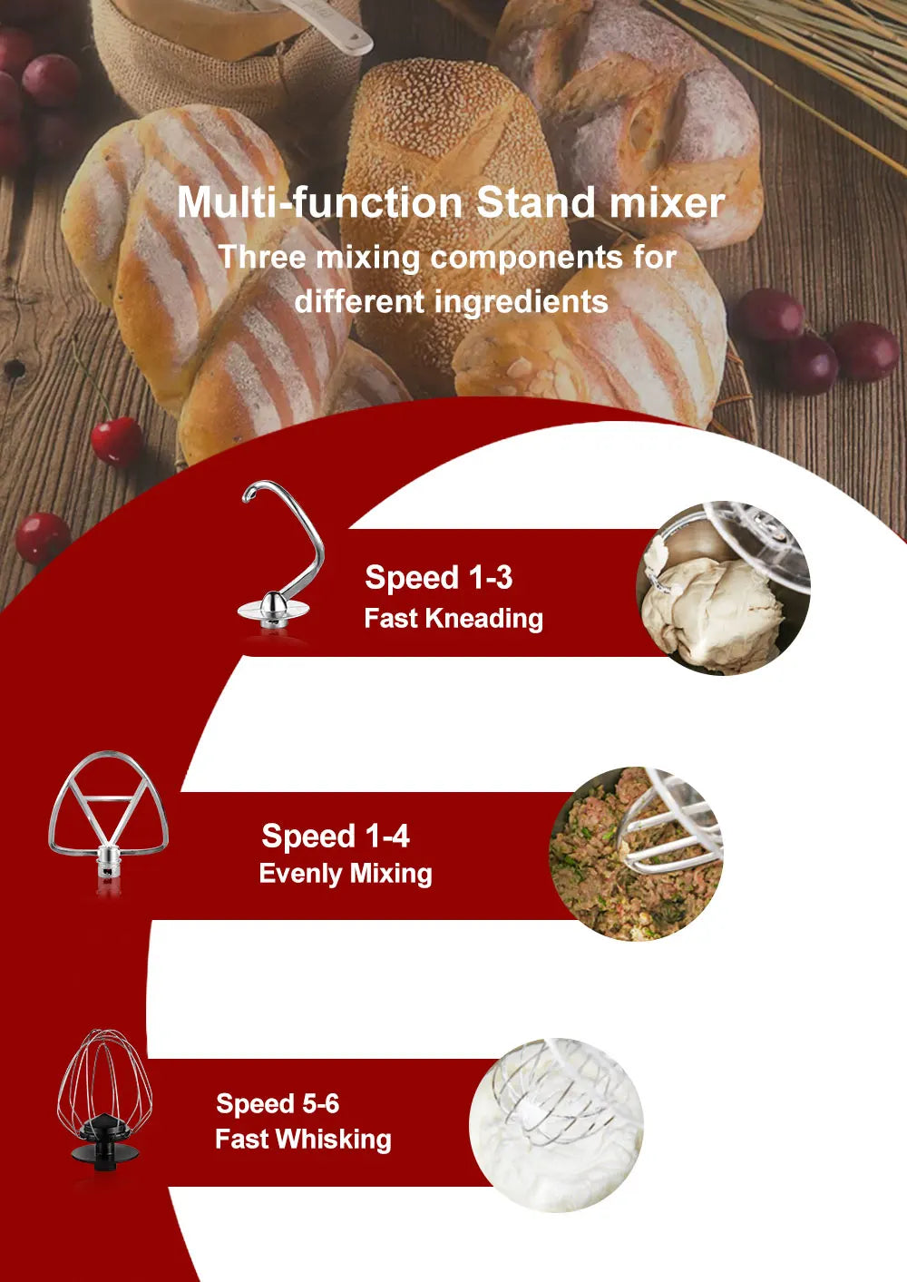 1200W Household Cook Machine And Noodle Machine