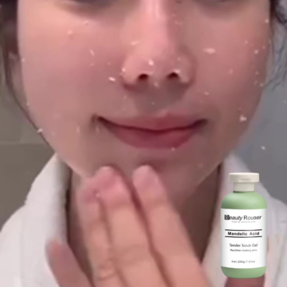 Exfoliating Body Scrub Gel with Aloe Vera, Rose & Chamomile Extract, Deep Cleansing Physical Scrub for Face & Body — image 11