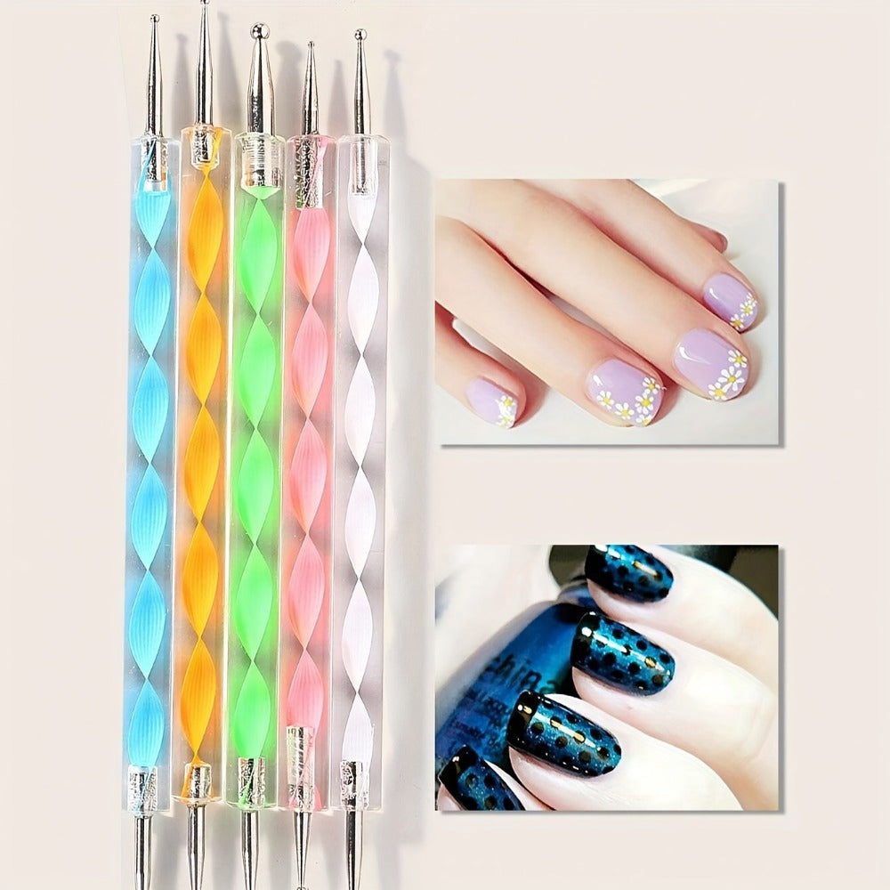 72-Piece Complete Nail Art Set with LED UV Lamp, Electric Nail Drill Pen, Gel Polish, Glue Drying Machine — image 12