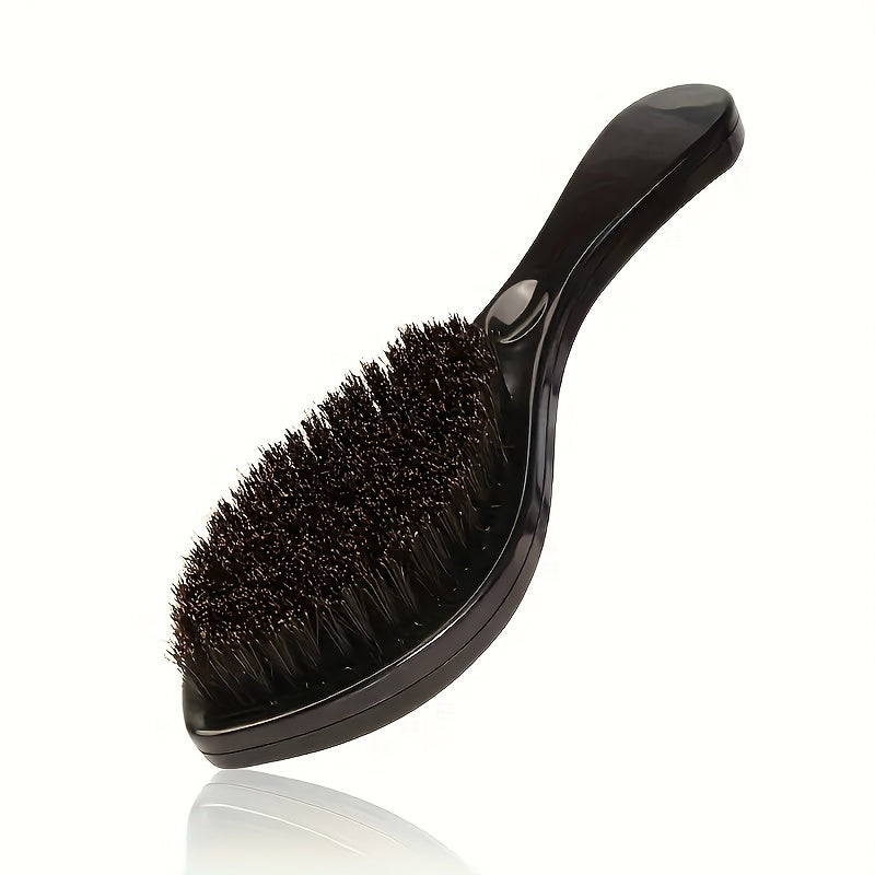 360 Wave Brush for Men with Heavy-Duty Nylon Bristles & Non-Slip ABS Handle – Professional Wave Training, Curl Defining & Upd