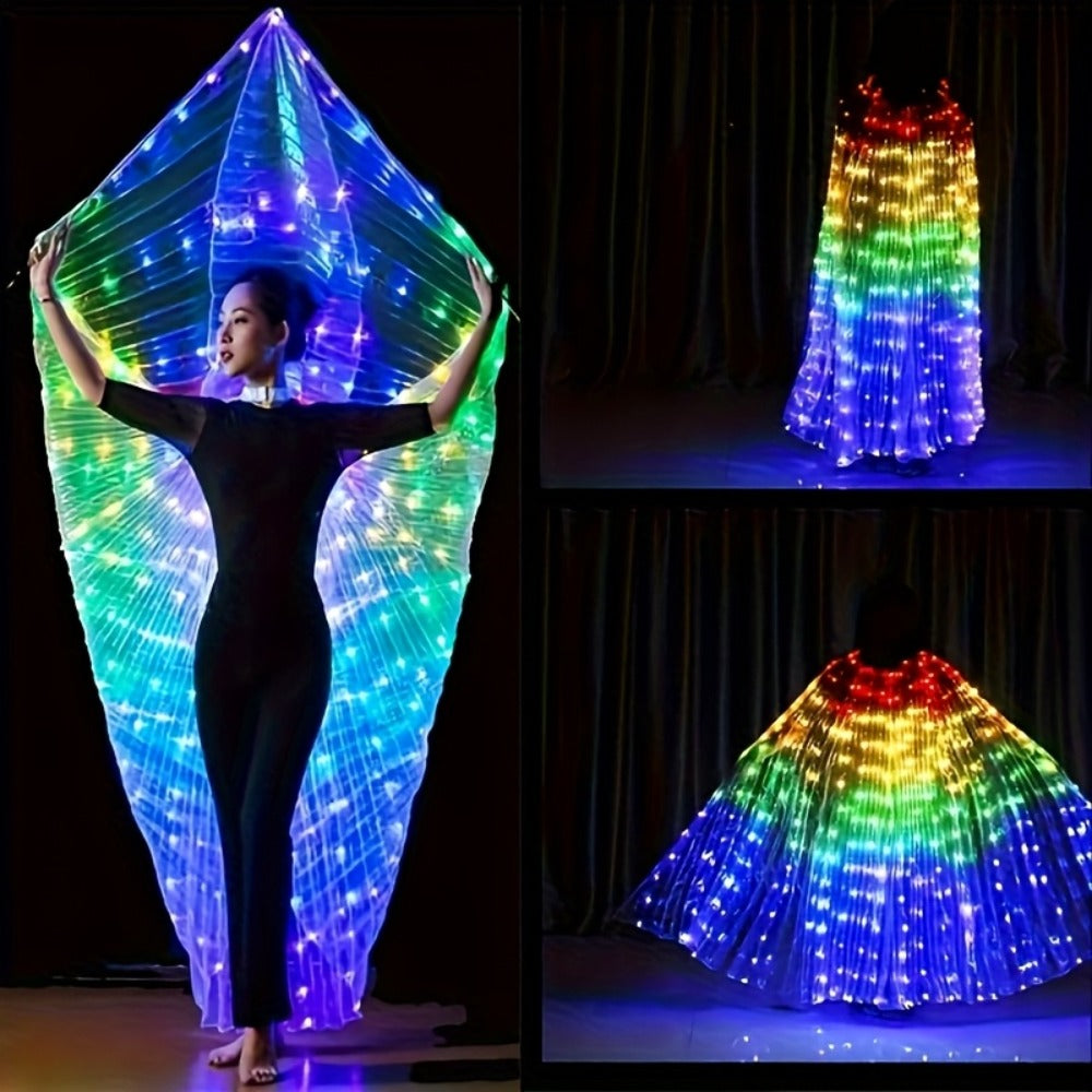 LED Feather Dance Costume Glowing Luminous with the Listed Color, Size or Set Options for Everyday Use — image 31