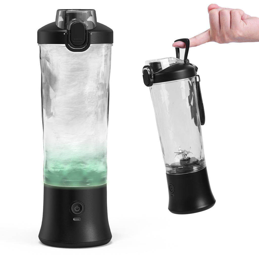 Portable Blender 600ML Electric Juicer Fruit Mixers 4000mAh USB Rechargeable Smoothie Mini Blender Personal Juicer Colorf