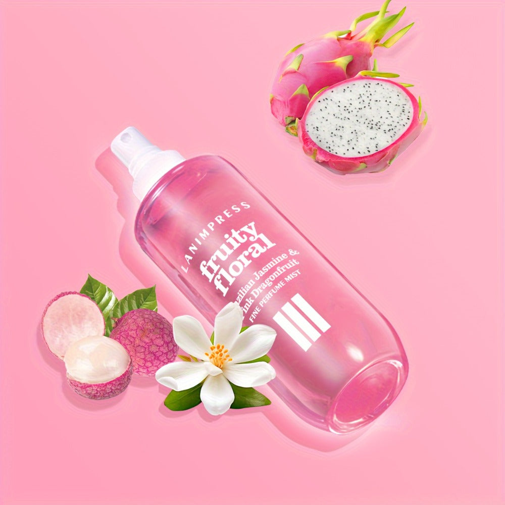 Body Hair Perfume Mist for Women Samba Passion Fruity Floral Fine Mist Spray Long Lasting Light Feminine Fragrance 3.0 fl oz 